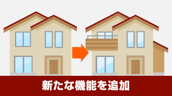 建物に新たな機能を追加