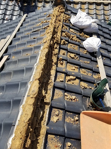 既存棟の解体と土の撤去