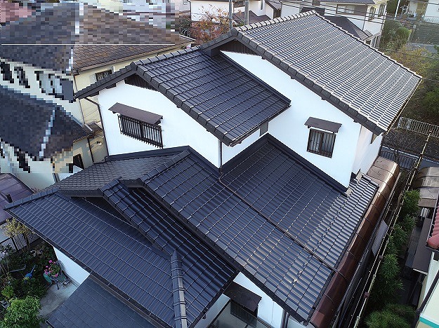 建物全体の完成屋根