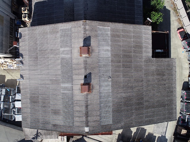 加古川市　工場　ドローン空撮