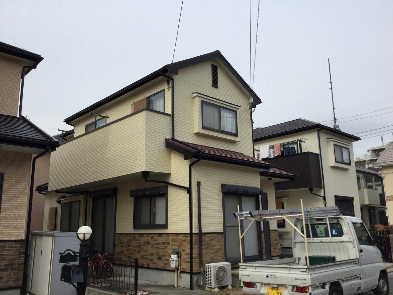 調査写真① 外観の確認