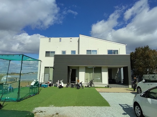 加古川市の調査住宅全景