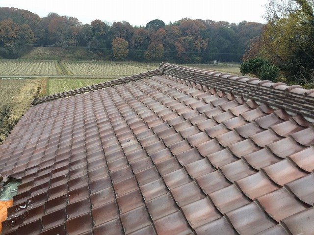 高砂市　塩焼き瓦