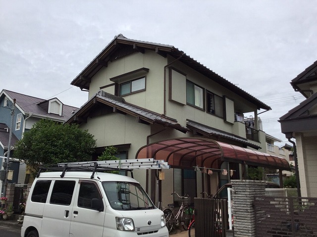 建物全体の外観確認