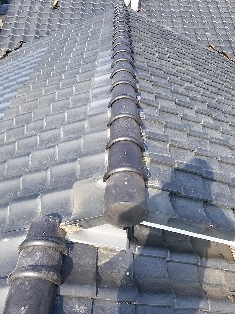 明石市　7寸丸一発仕上げの取り付け