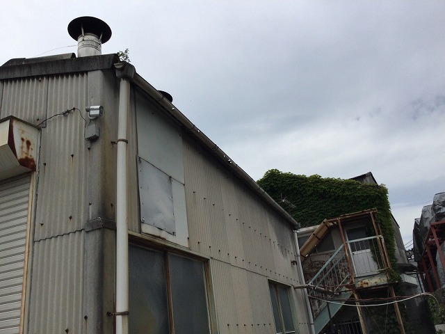 加古川市　工場暑さ対策外観