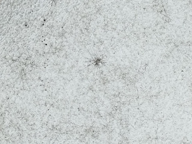 ポリカの打痕拡大