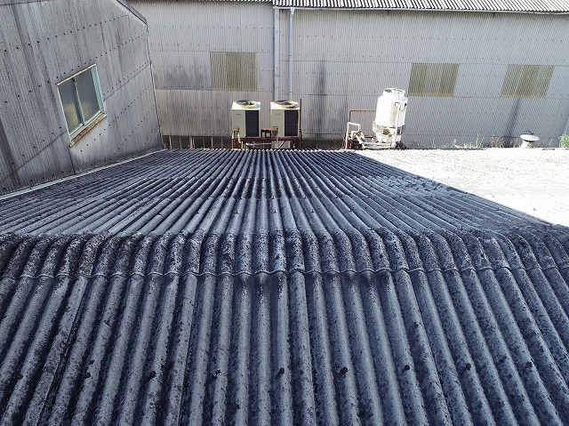 加古川市　工場　カバー工法　暑さ対策