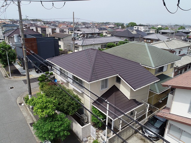 別角度から見た仕上がり