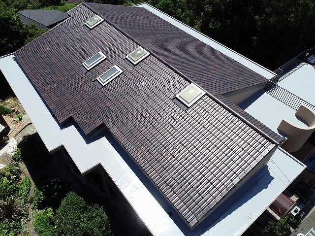 加古川市　完成後のドローン撮影