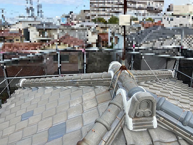 姫路市　仕上がりの確認と棟まわりの整え