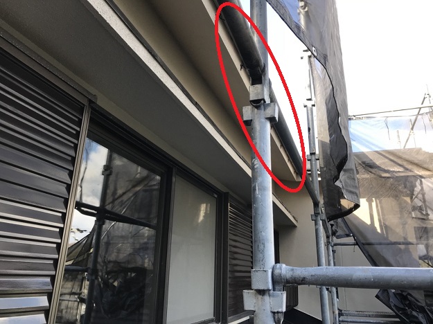 姫路市　パナソニック　軒樋
