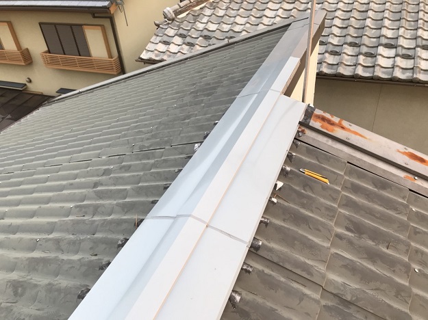 加古川市　棟板金補修　完了