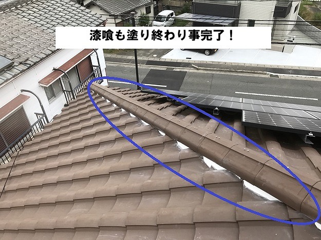 姫路市　漆喰工事　施工後