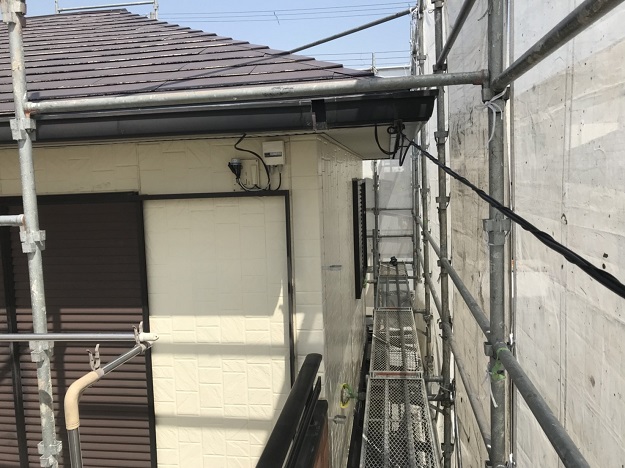 加古川市　雨樋　劣化