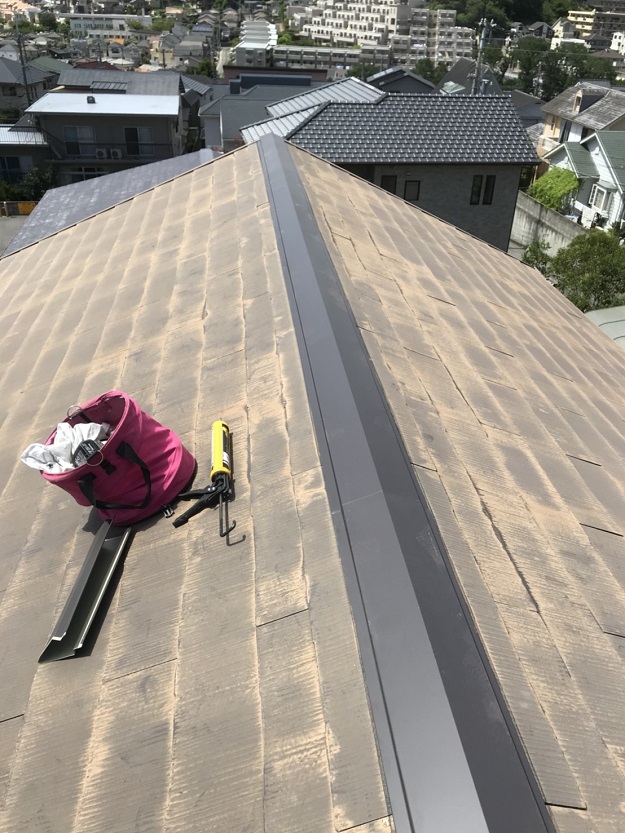 加古川市　棟板金工事　完了