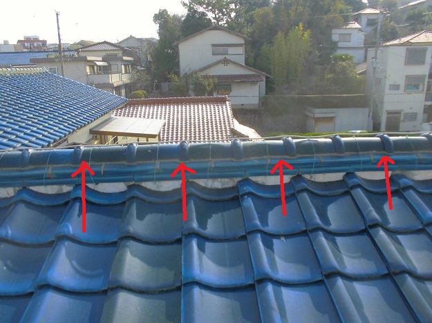 高砂市　既存棟　雨漏り