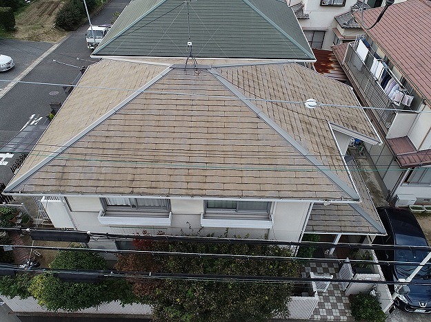 北側面の状態確認