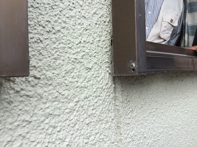 加古川市　窓枠まわりの劣化状態