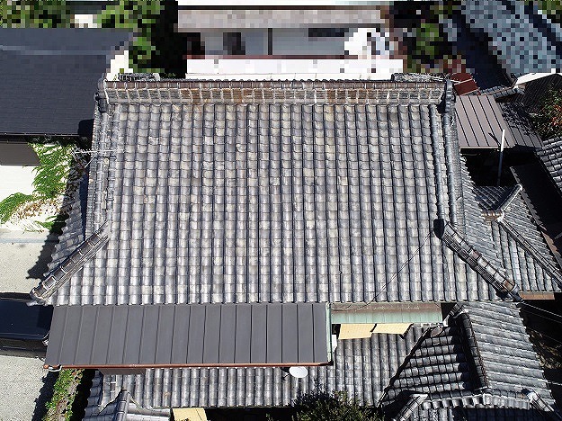 真上からの画像で面の乱れをチェック