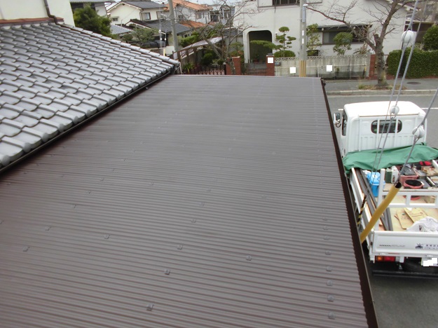 姫路市　ガルバリウムトタン