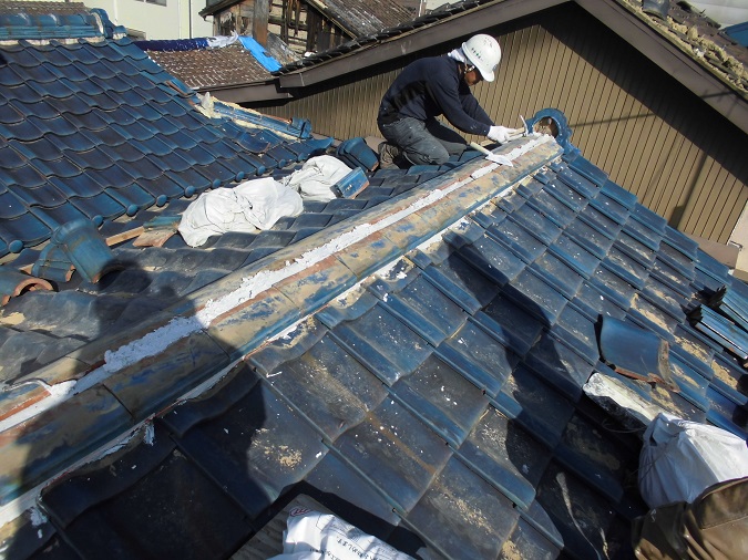 姫路市　モルロック　施工中