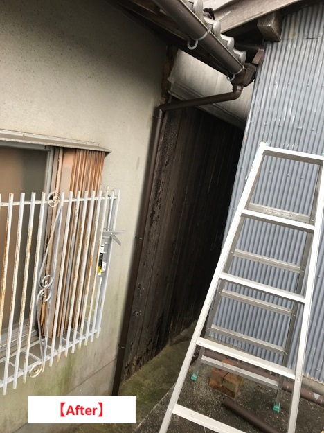 姫路市　竪樋　施工後