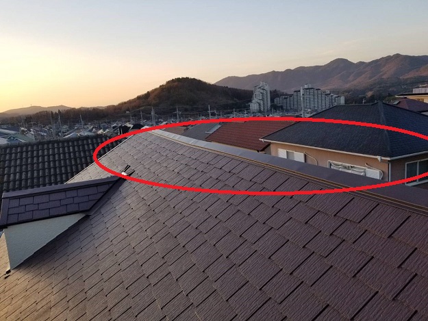 加古川市　台風で棟板金が浮き上がり飛散寸前！二次被害が出る前に修理完了しました
