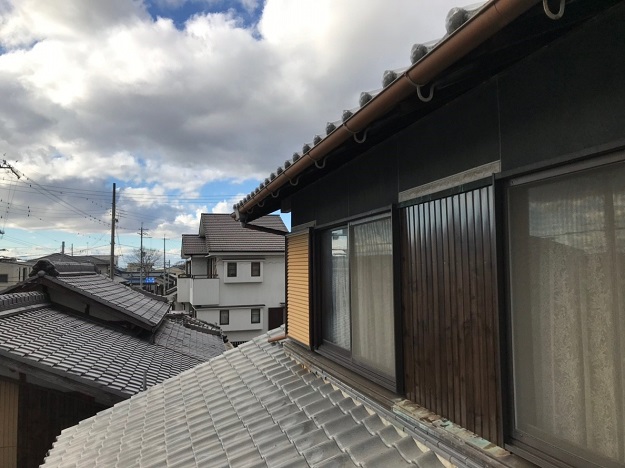 加古郡稲美町　焼き板　リブトタン　二階