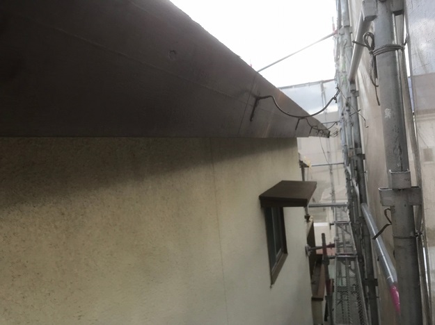 姫路市　雨樋　金具　撤去