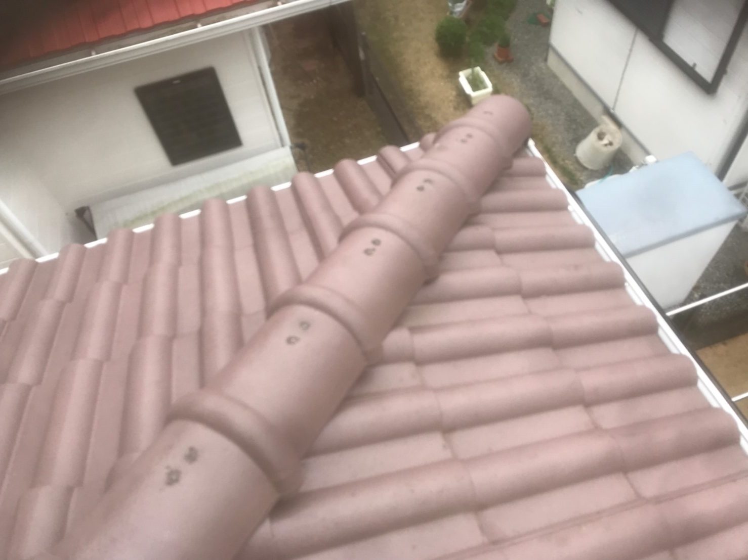 姫路市　隅棟復旧　台風