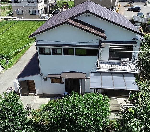 高砂市　ドローン空撮　改修工事後