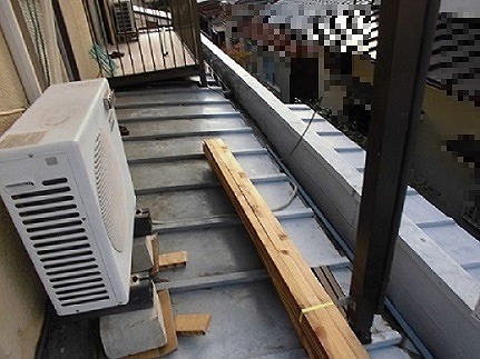 姫路市　瓦棒屋根　劣化