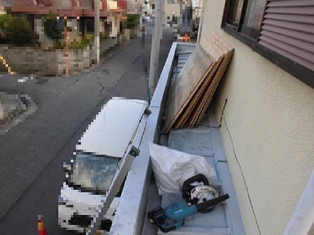 姫路市　瓦棒屋根　施工前