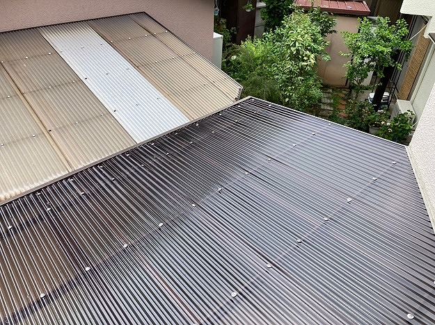 加古川市　仕上がりの統一感と屋根面の安定