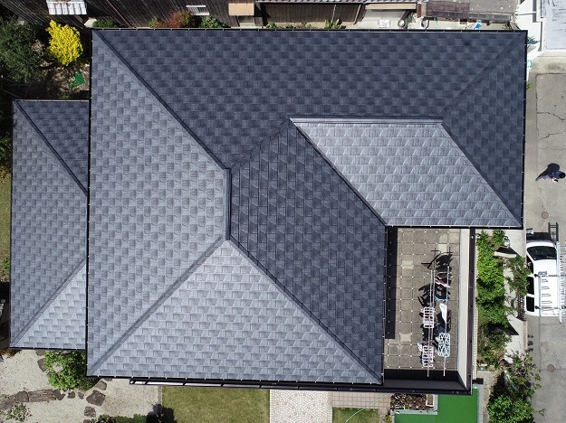 加古川市　Y様　屋根葺き替え工事にてご依頼。完璧な施工との嬉しいお声をいただきました