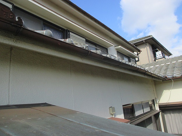姫路市　雨樋　経年劣化