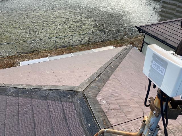 加古川市　棟板金　屋根　木下地