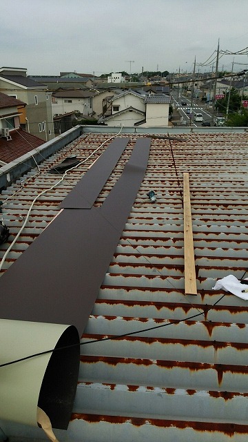 姫路市　箱谷板金　施工前全景