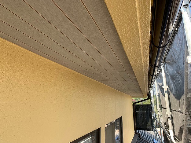 通路側軒天（2枚目）