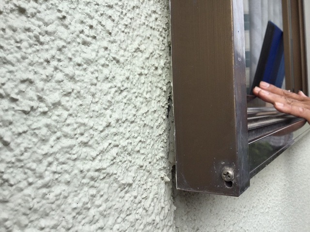 窓枠まわりの劣化状態②