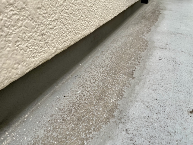 高砂市　経年劣化　ベランダ防水
