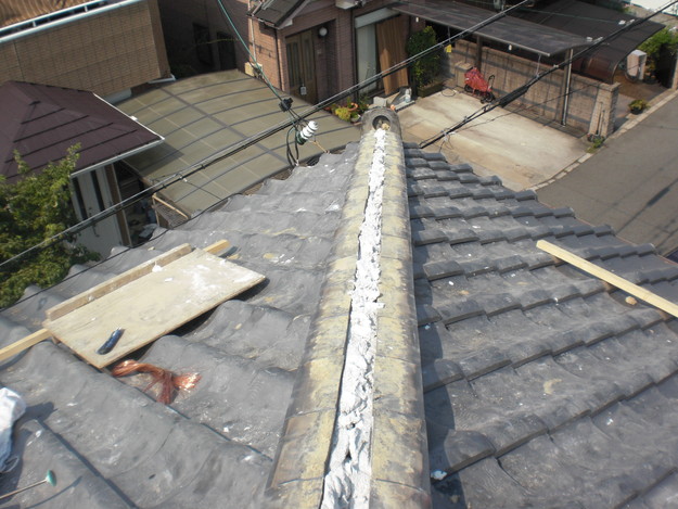 加古川市　棟瓦