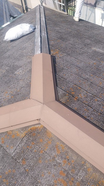 棟下地の浮きの確認