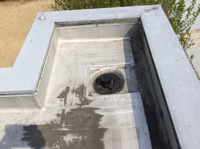 ドレン周辺の劣化