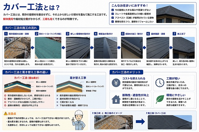 姫路市　カバー工法　説明