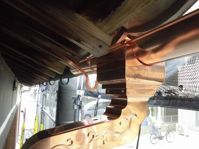 飾り板と吊り金具まわりの復旧