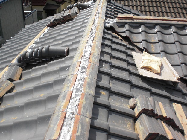 明石市　施工中　南蛮　棟　下地