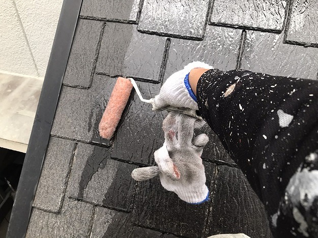 下塗りシーラー塗布