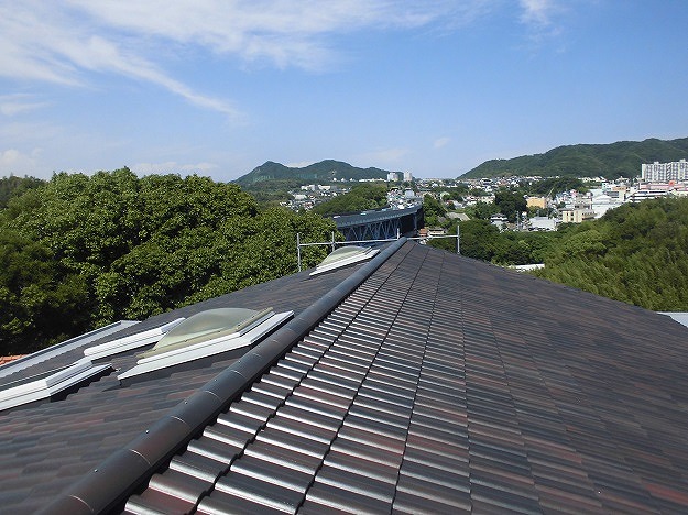 エアルーフ・フレンチの葺き上げ